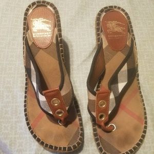 Burberry wedges